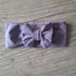 LOT: 4 Bandeaux NOEUD, couleurs au choix en jersey extensible, Quantité limitée